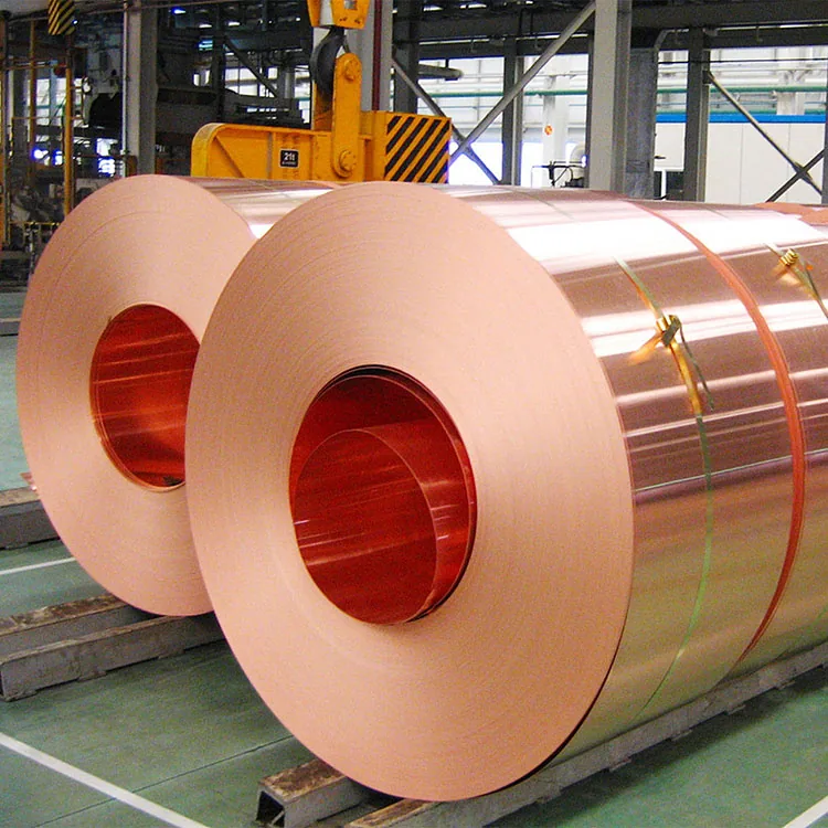Copper coil — view 1