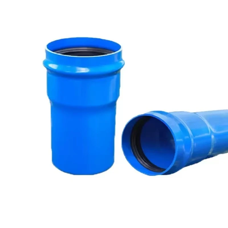 MPVC Agricultural Irrigation Pipe - Large Diameter Blue — view 1