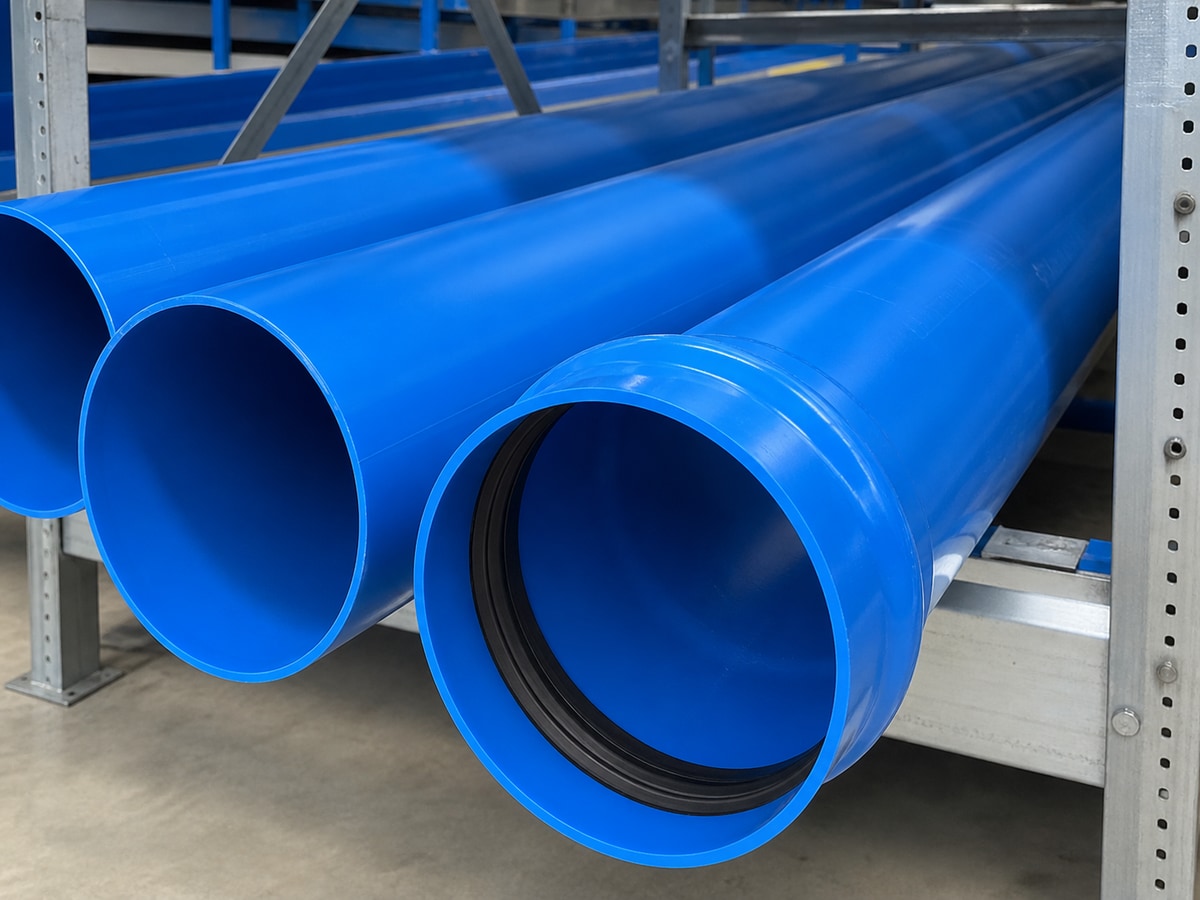 MPVC Agricultural Irrigation Pipe - Large Diameter Blue — primary product view